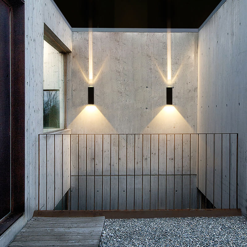 LED outdoor wall light