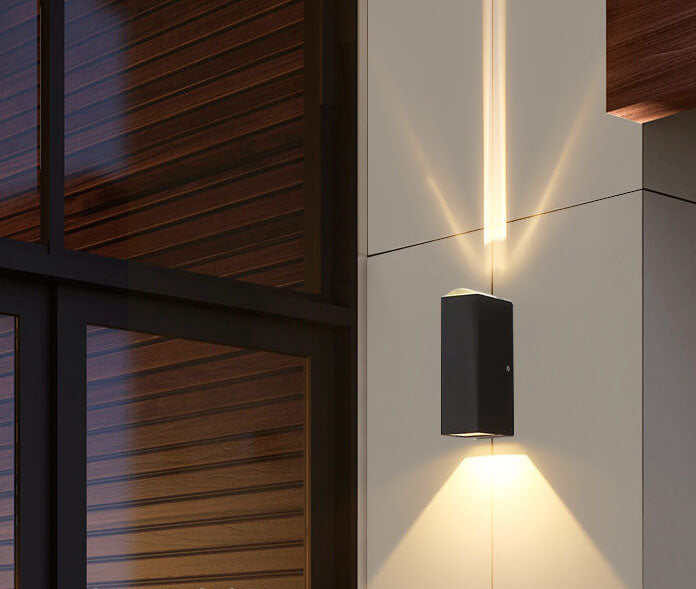 LED outdoor wall light