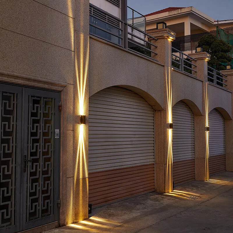 LED outdoor wall light