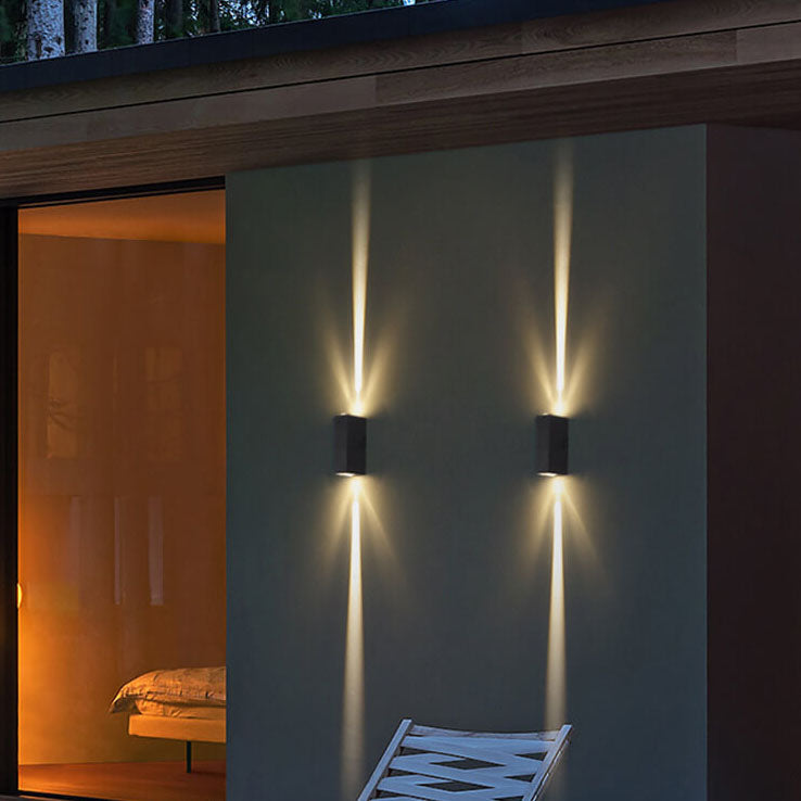 LED outdoor wall light