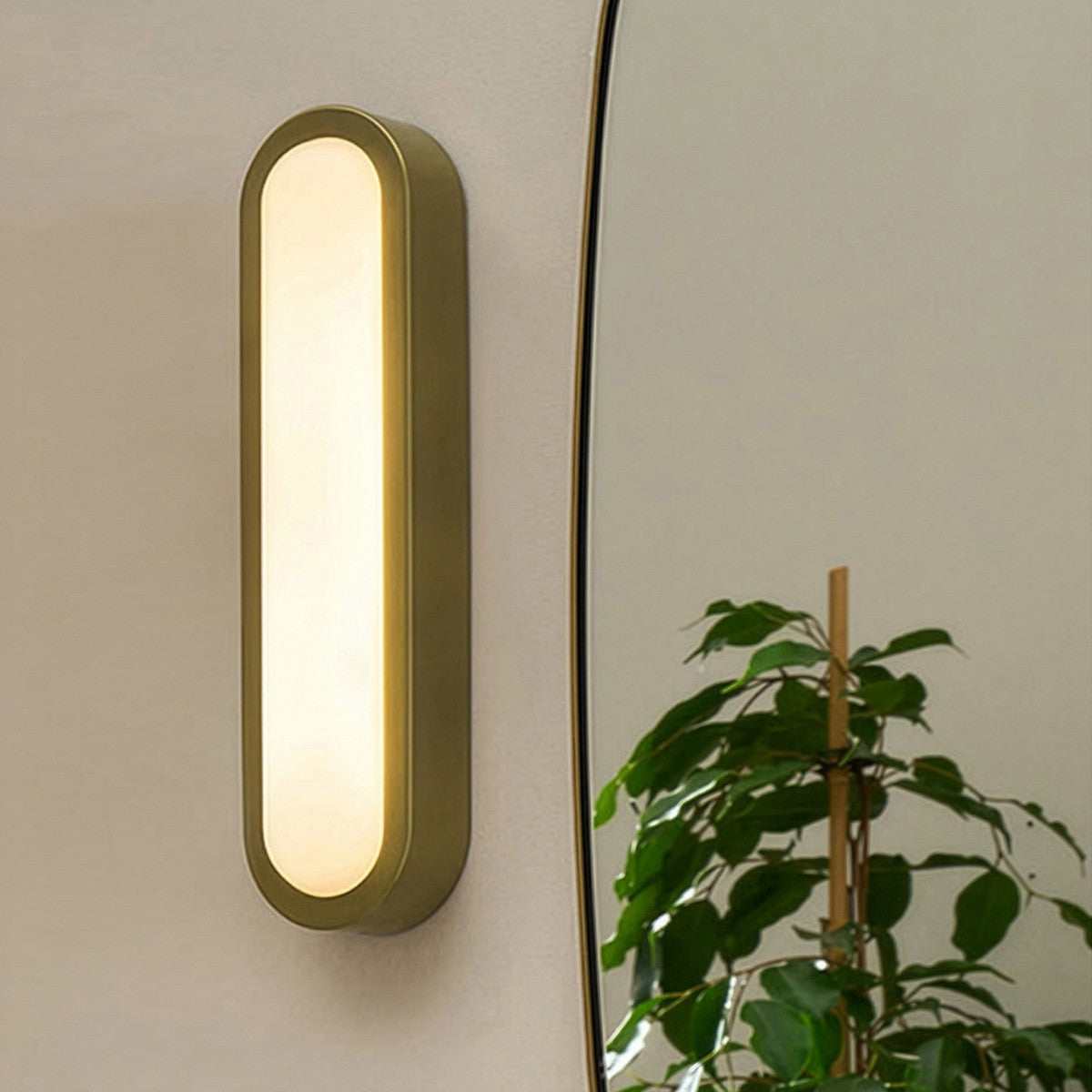 LED bathroom wall light