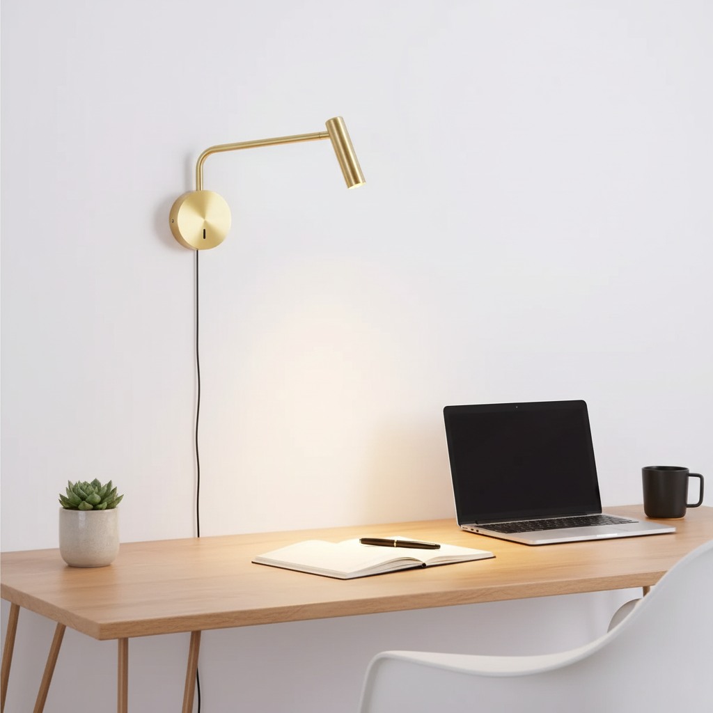 Nastavitelná LED nástěnná lampa