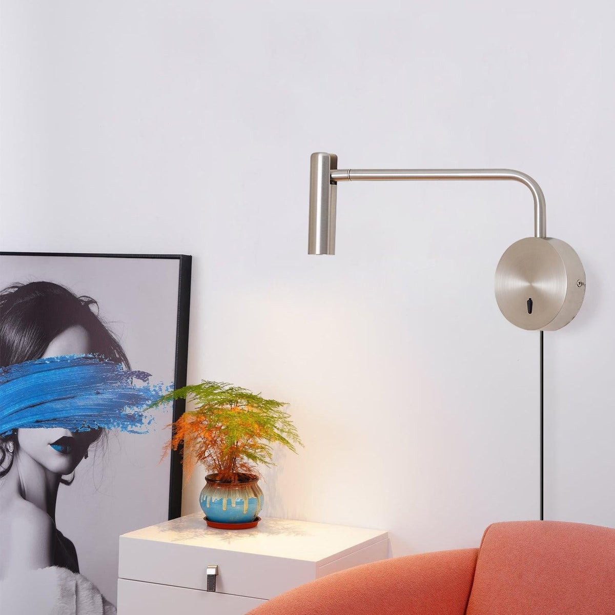 Nastavitelná LED nástěnná lampa