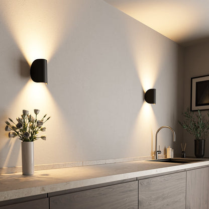 Applique LED en spirale