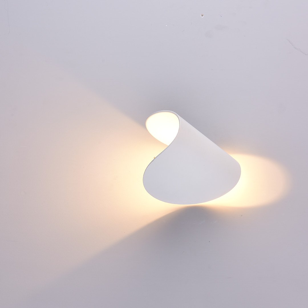 Applique LED en spirale