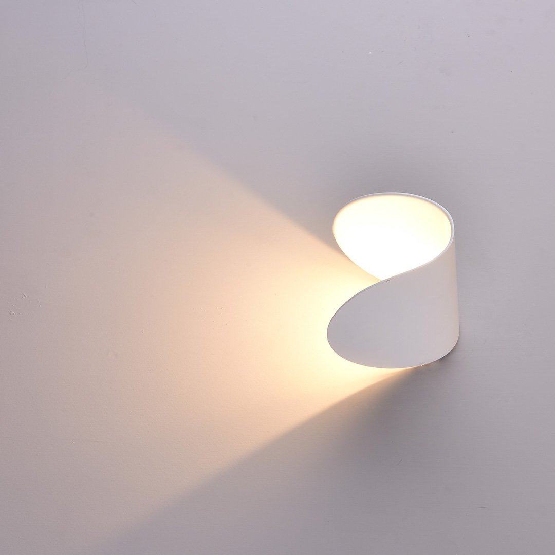 Applique LED en spirale