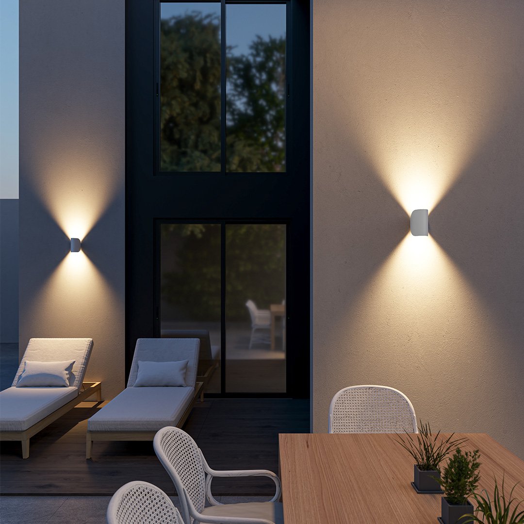 Applique LED en spirale