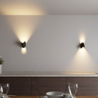 Applique LED en spirale