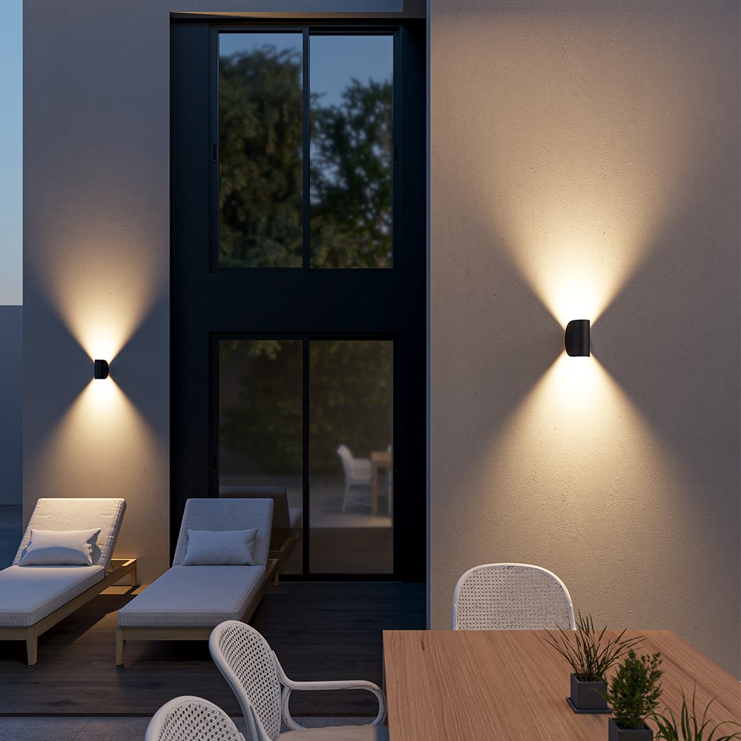 Applique LED en spirale