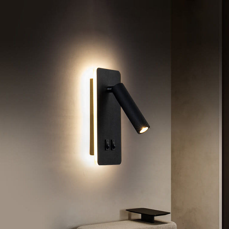 Applique LED avec spot