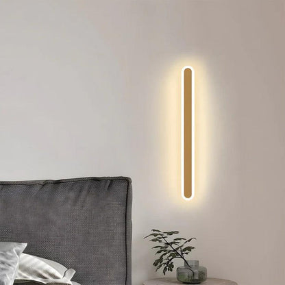 Linear LED wall light
