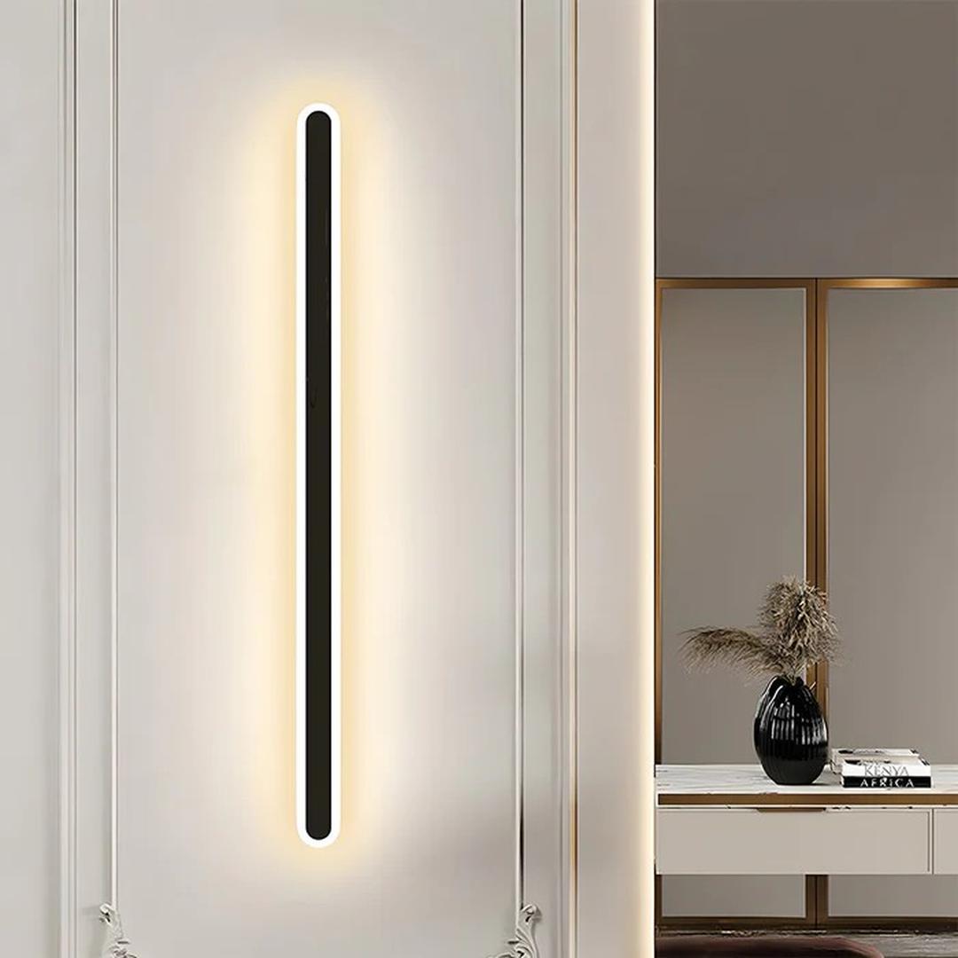 Linear LED wall light