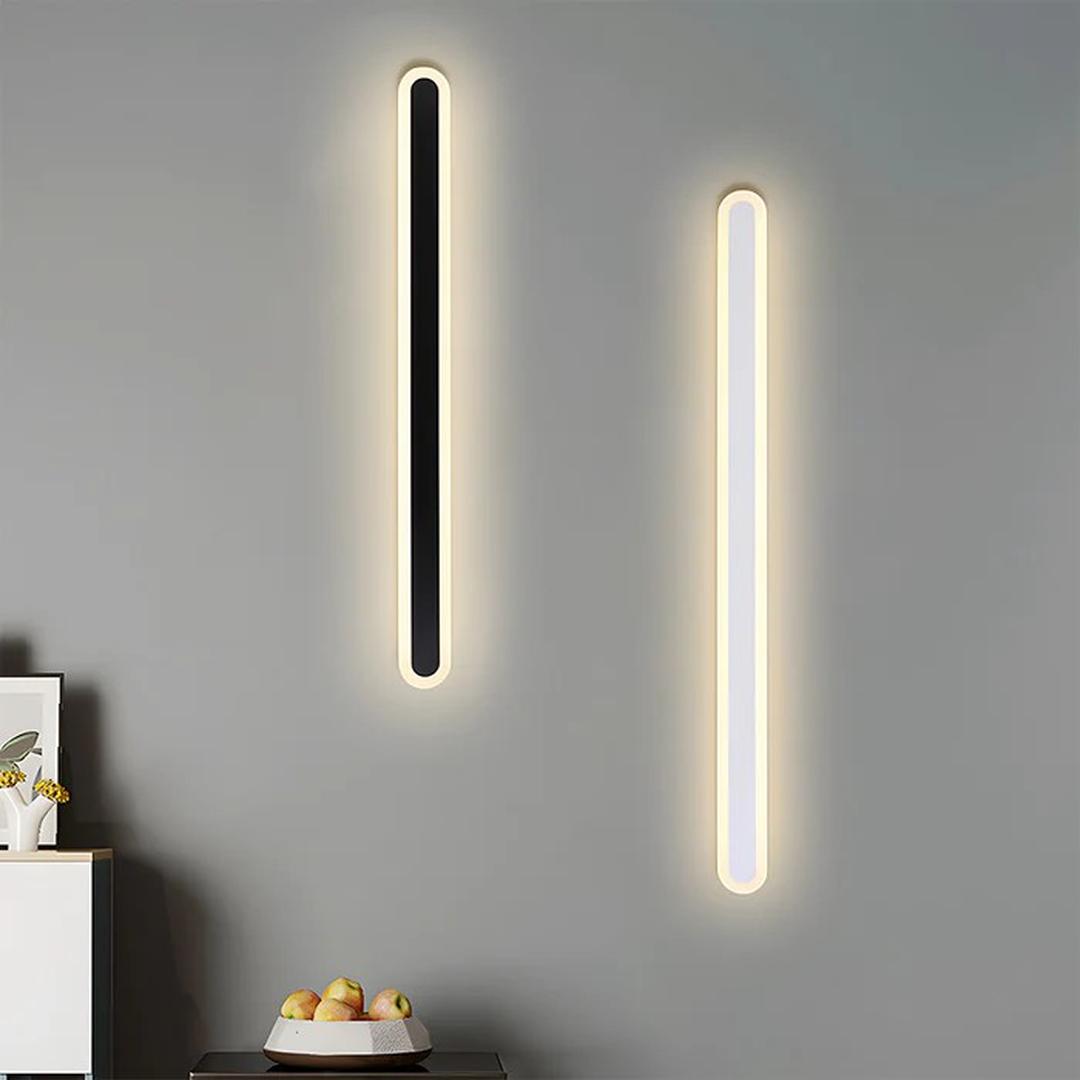 Linear LED wall light