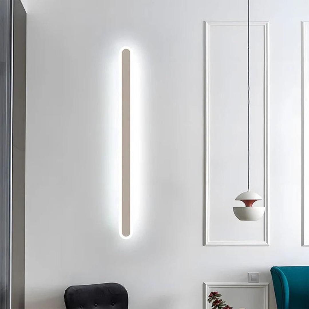 Linear LED wall light