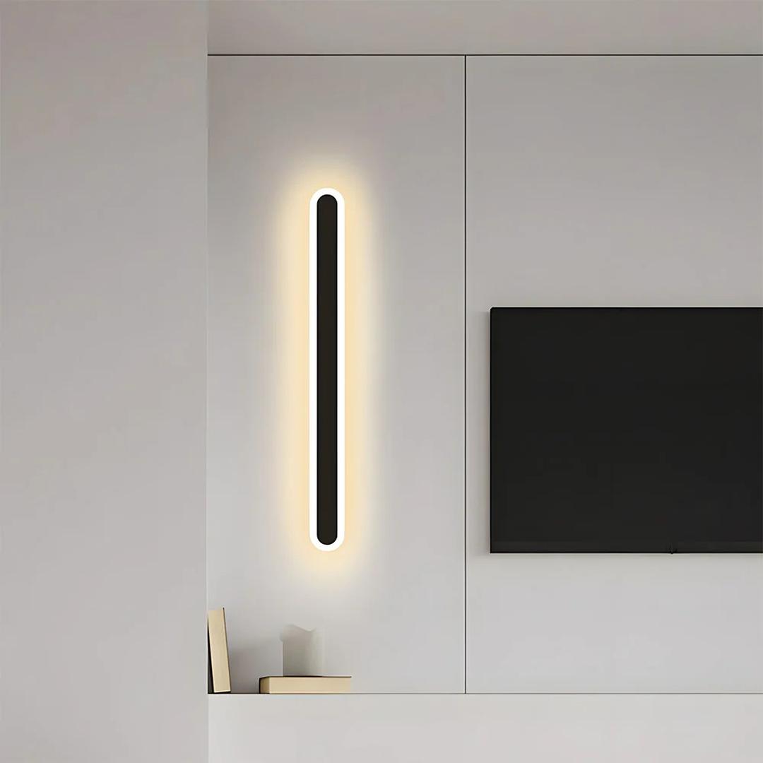 Linear LED wall light
