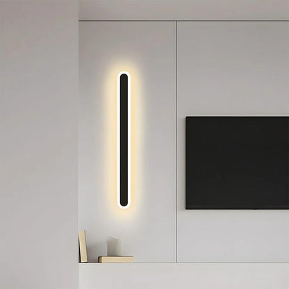Linear LED wall light