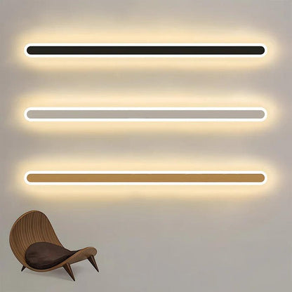 Linear LED wall light
