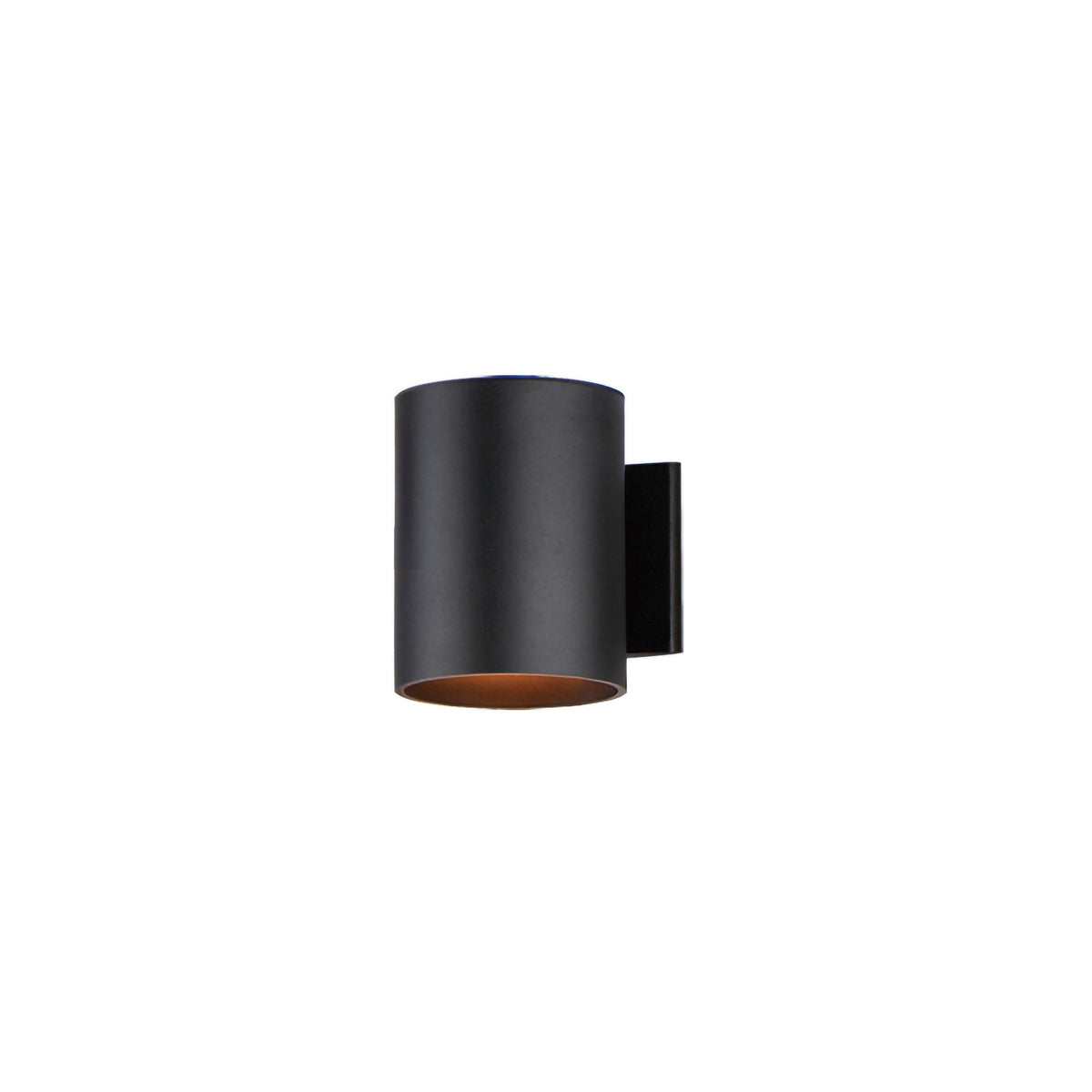 Single-light outdoor wall lamp