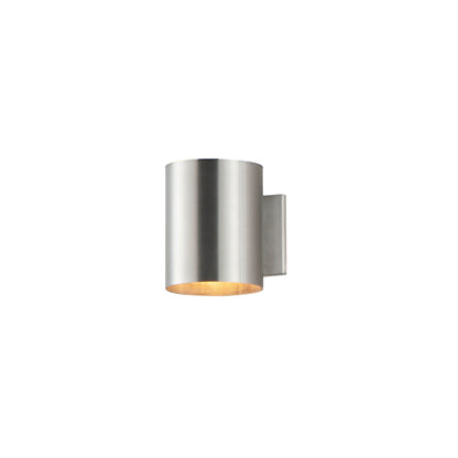 Single-light outdoor wall lamp