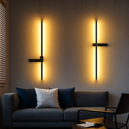 Kinkiet zewnętrzny LED słupkowy