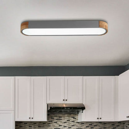 Sufitowa lampa LED owalna