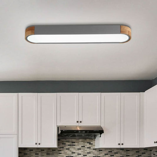 Plafonnier LED ovale