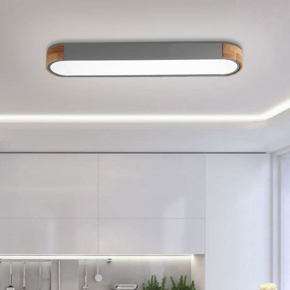 Sufitowa lampa LED owalna