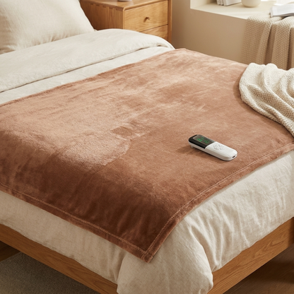 Couverture chauffante électrique avec télécommande