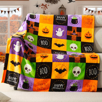 Couverture polaire Halloween