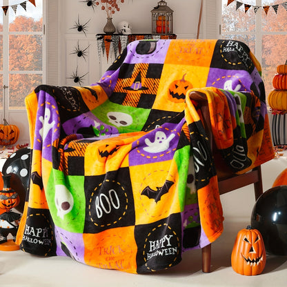 Couverture polaire Halloween