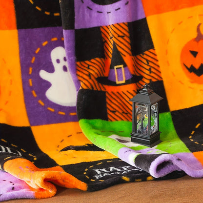 Couverture polaire Halloween