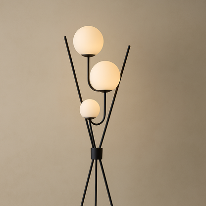 Lampa LED z kulistymi kloszami