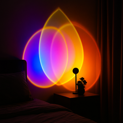 LED sunset lamp