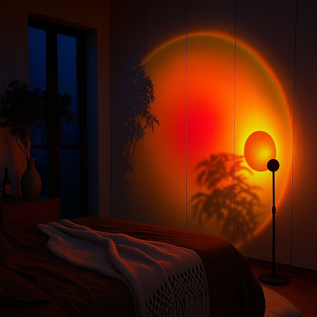 LED sunset lamp