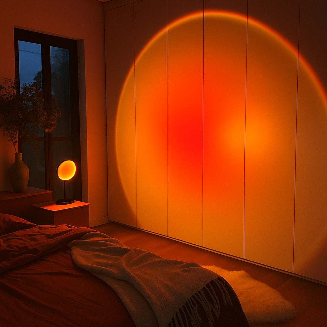 LED sunset lamp