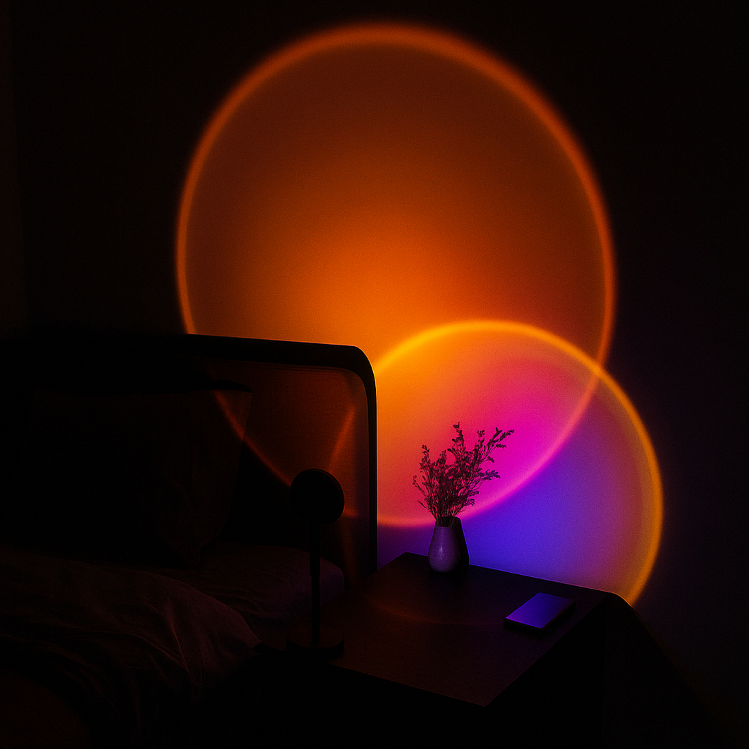 LED sunset lamp