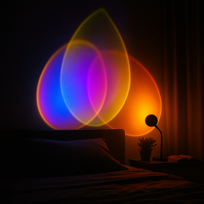 LED sunset lamp