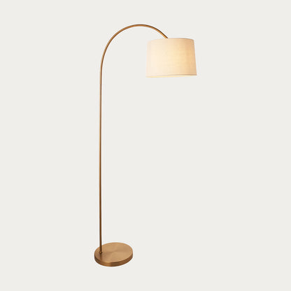 Lampadaire arqué