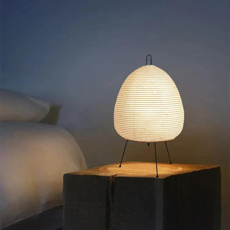 Lampa podłogowa papierowy klosz