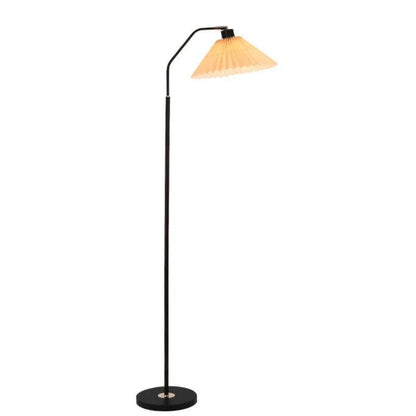 Lampa podłogowa plisowana