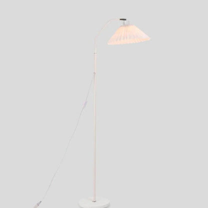Lampa podłogowa plisowana