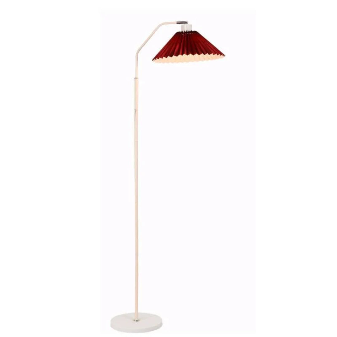 Lampa podłogowa plisowana