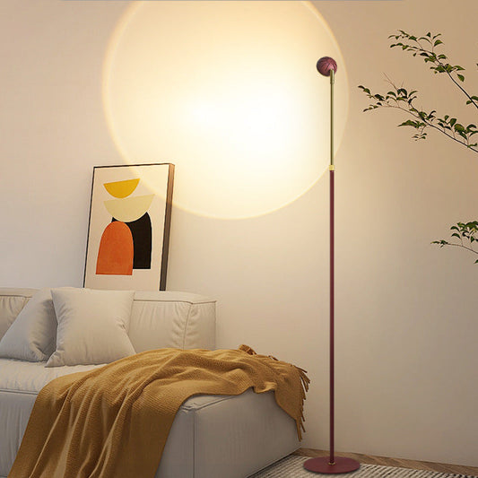 Lampa podłogowa ściemniana
