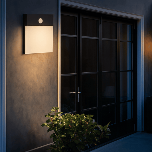 Lampa ścienna LED z czujnikiem ruchu