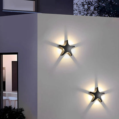 Outdoor LED wall lamp