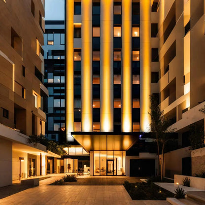 Outdoor LED wall lamp