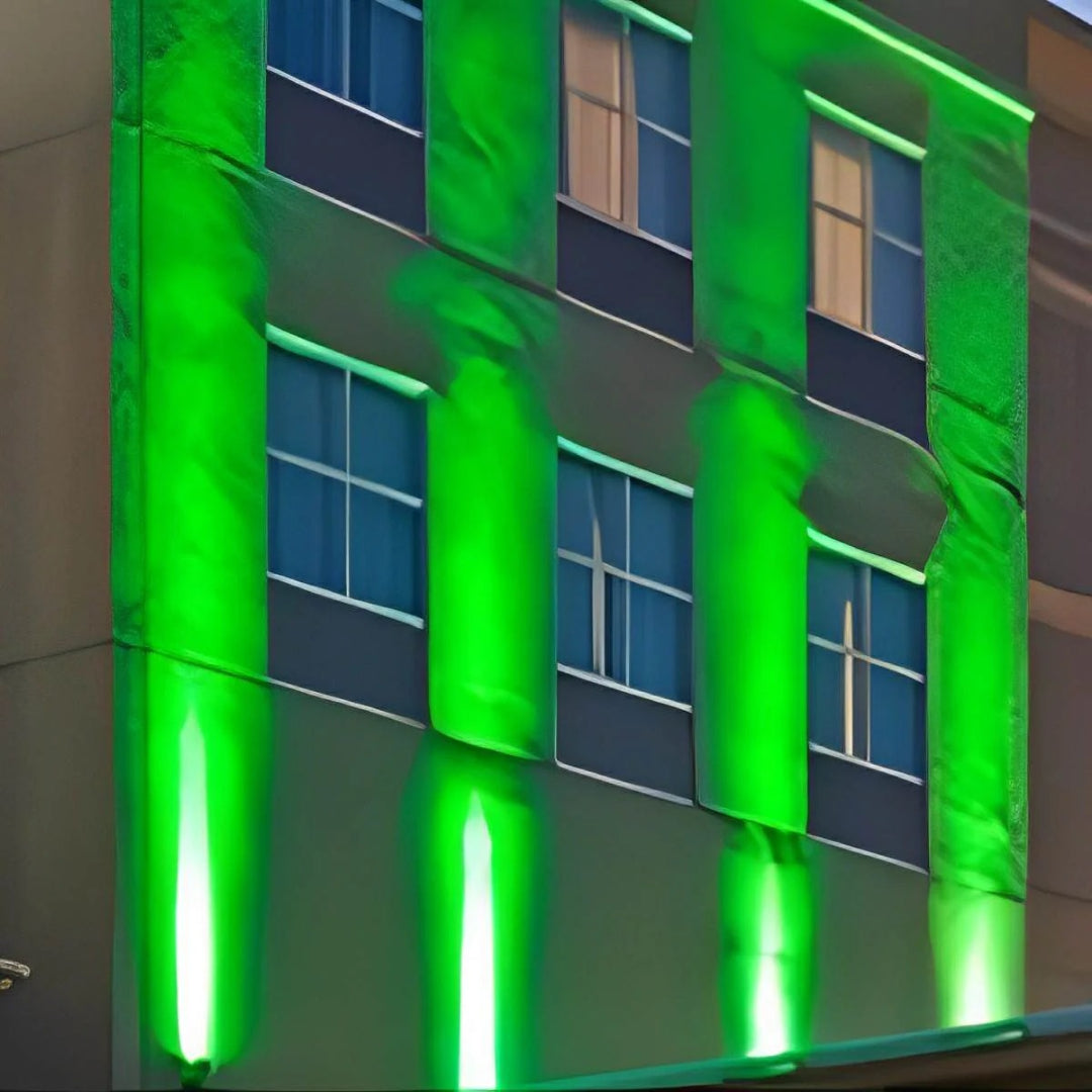 Outdoor LED wall lamp