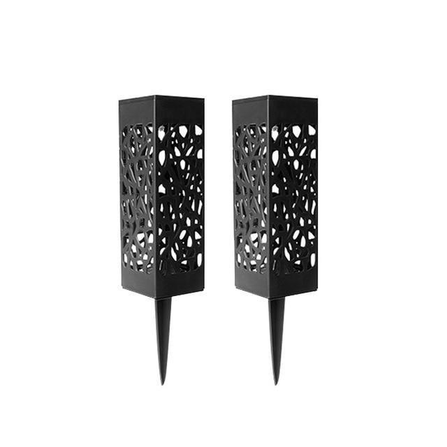 Lampa solarna ogrodowa ażurowa