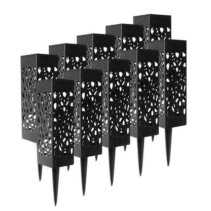 Lampa solarna ogrodowa ażurowa