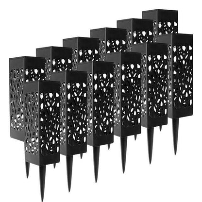 Lampa solarna ogrodowa ażurowa